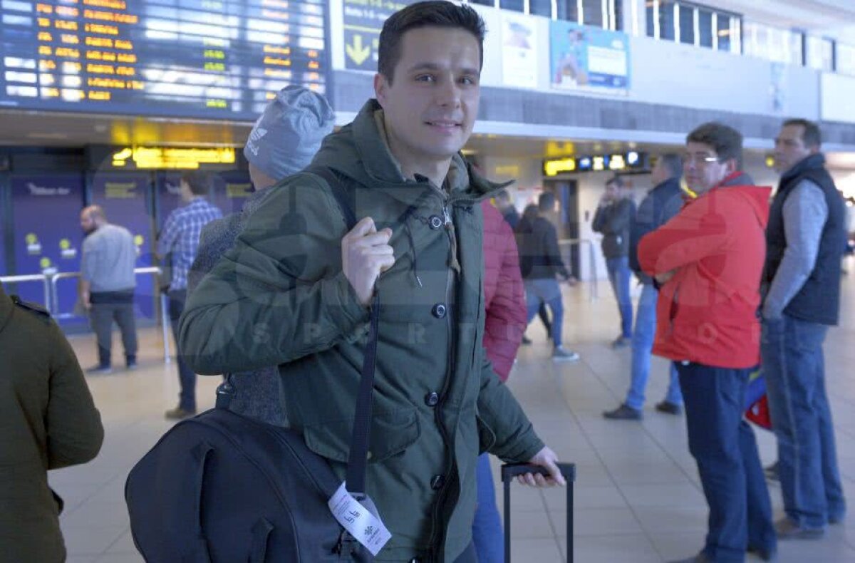 FOTO Primele declarații ale lui Palici la revenirea în România: "Echipa asta înseamnă mult pentru mine, mi-au lipsit suporterii"