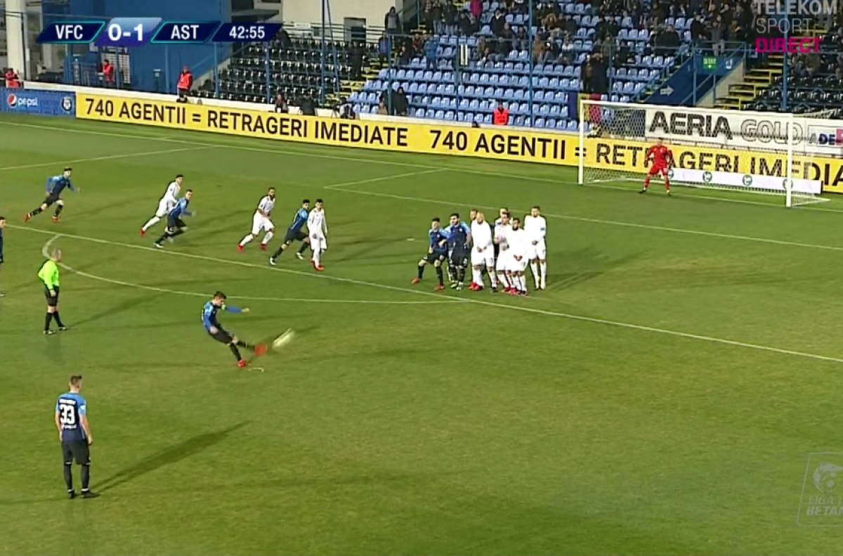 VIDEO+FOTO Ratarea începutului de an în Liga 1 a avut loc în meciul Viitorul - Astra