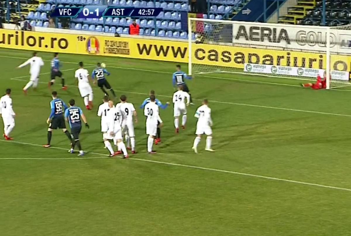 VIDEO+FOTO Ratarea începutului de an în Liga 1 a avut loc în meciul Viitorul - Astra
