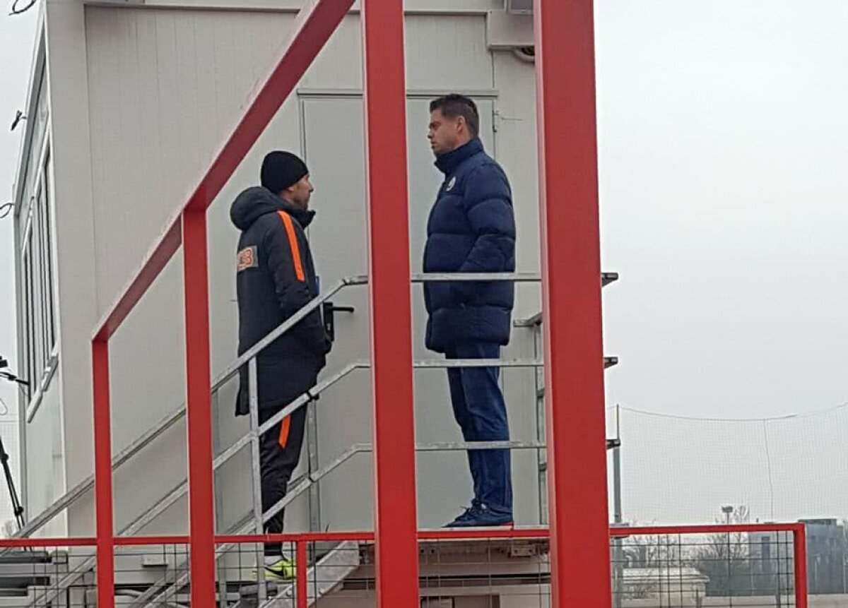 EXCLUSIV FOTO Vizită surpriză la baza FCSB de la Berceni » Cine a urmărit amicalul echipei a doua cu Balotești