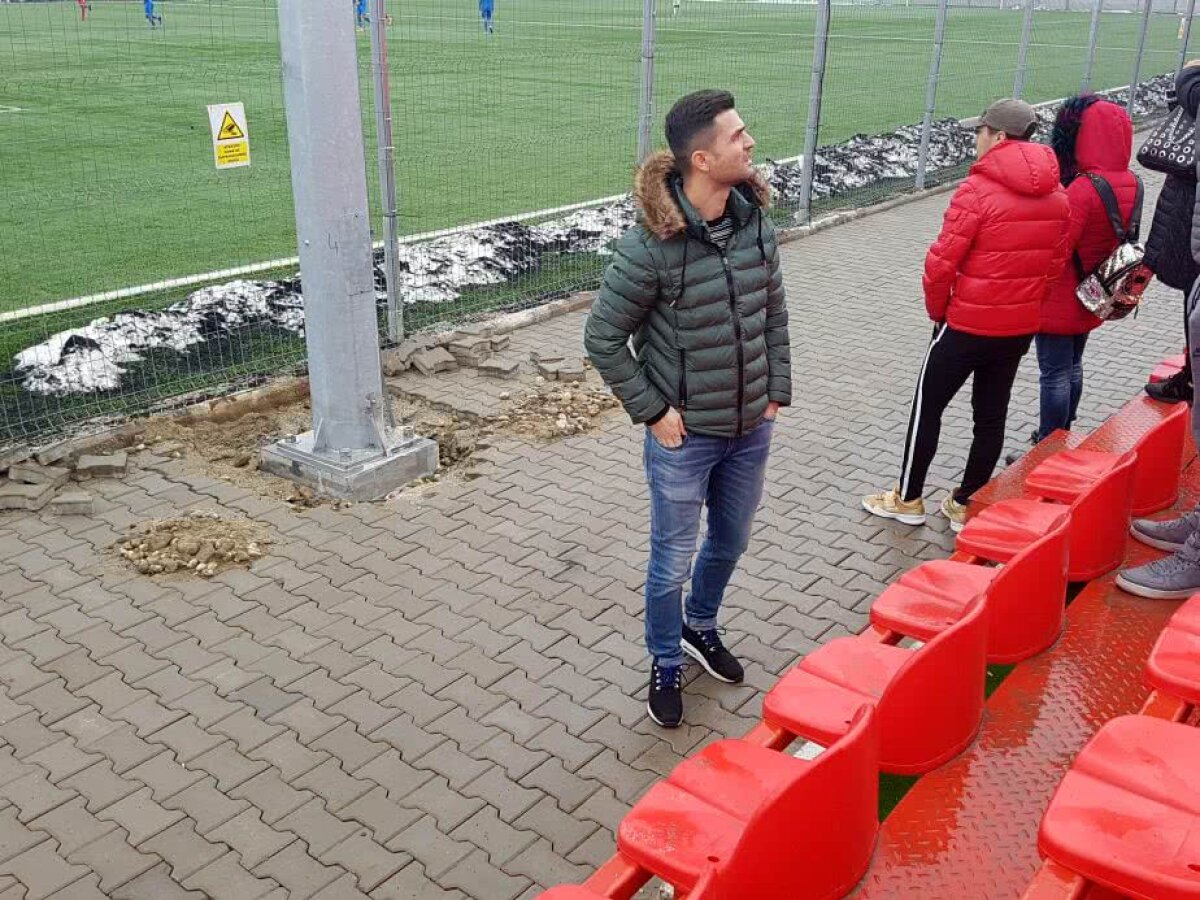 EXCLUSIV FOTO Vizită surpriză la baza FCSB de la Berceni » Cine a urmărit amicalul echipei a doua cu Balotești