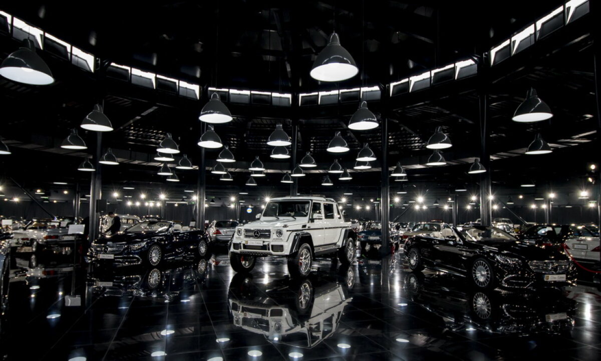 GALERIE FOTO Halep, Țiriac și ultimul model Mercedes-Maybach, personalizat special