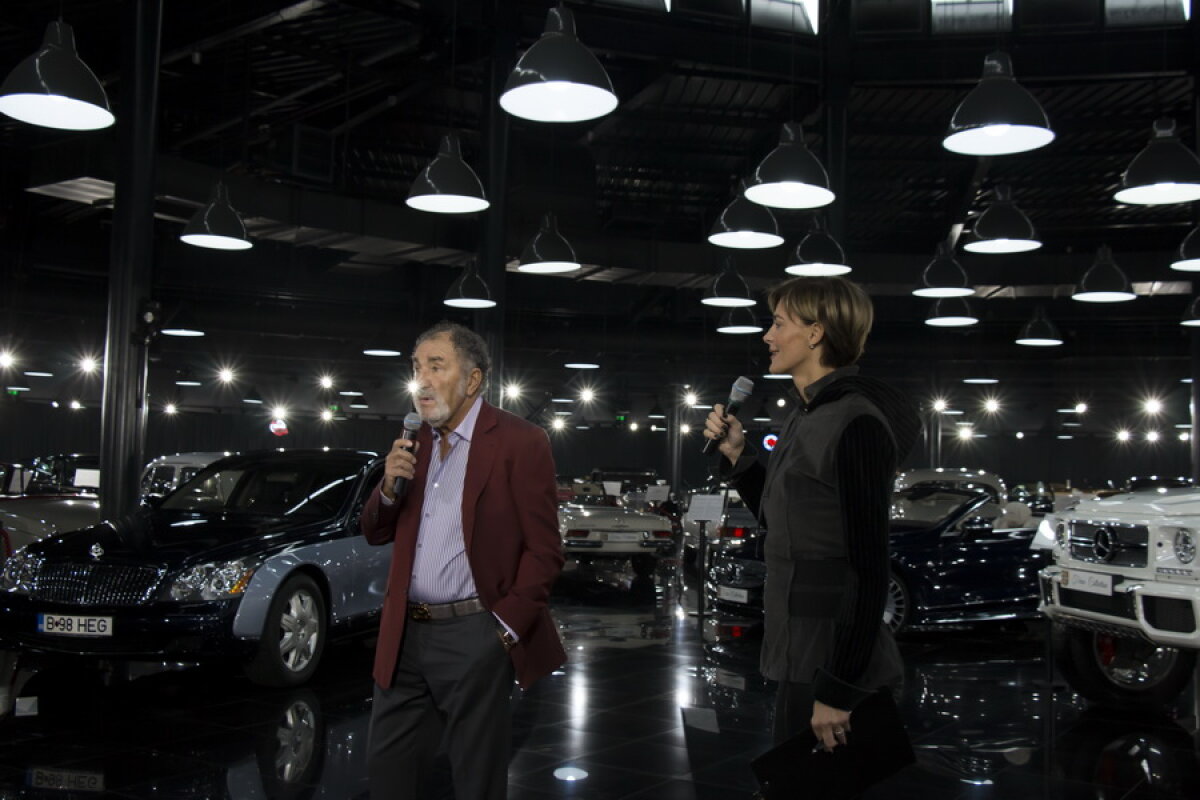 GALERIE FOTO Halep, Țiriac și ultimul model Mercedes-Maybach, personalizat special