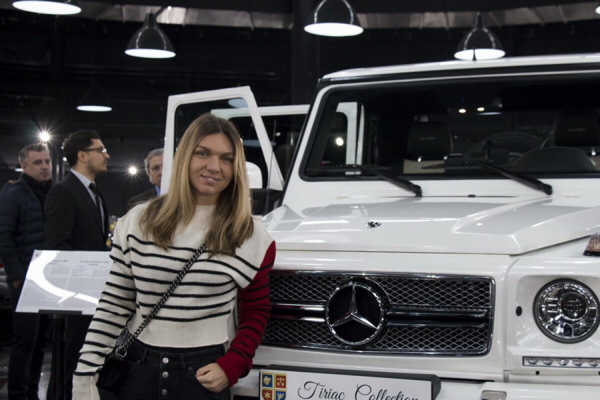 GALERIE FOTO Halep, Țiriac și ultimul model Mercedes-Maybach, personalizat special