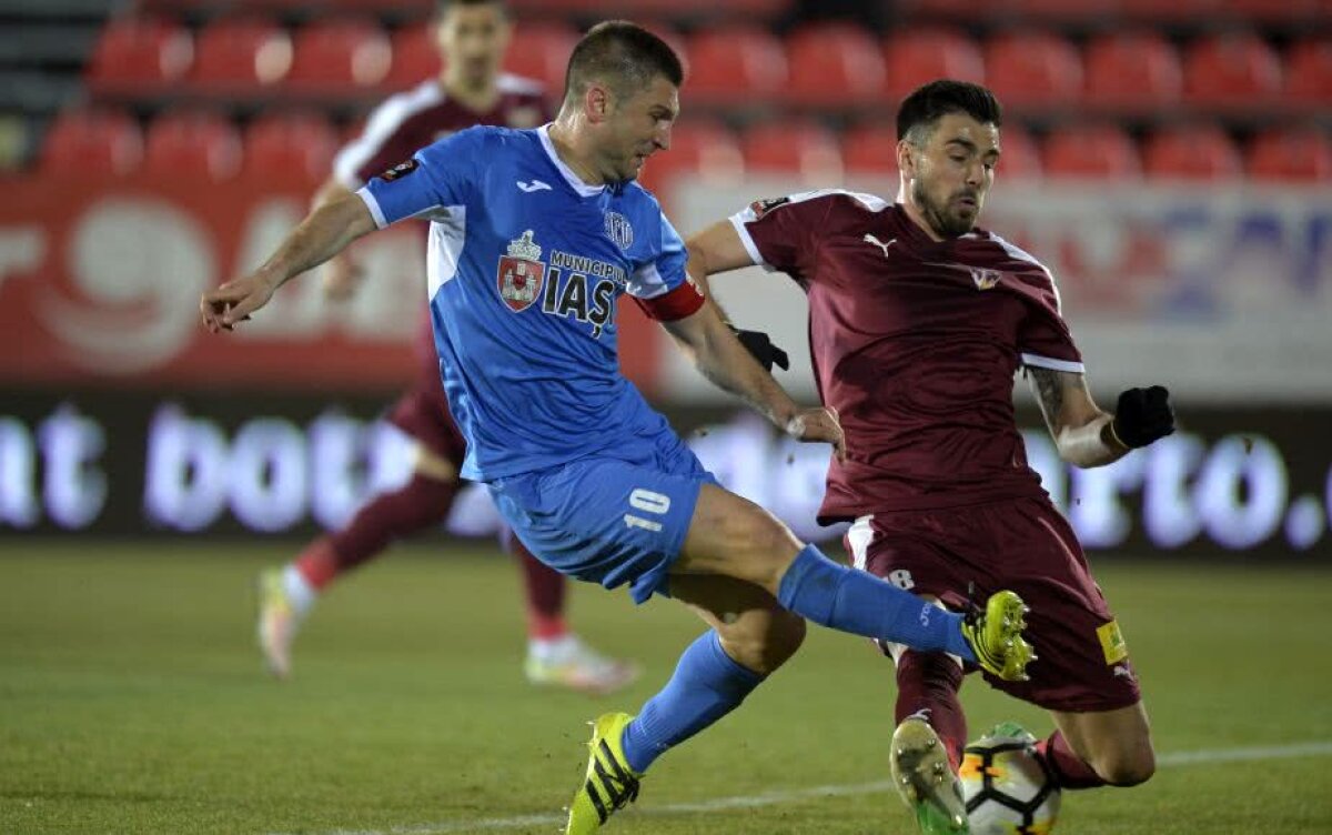 VIDEO+FOTO Primul șoc de la reluarea Ligii 1: rezultat total neașteptat în Voluntari - Poli Iași! Bătălie palpitantă pentru play-off