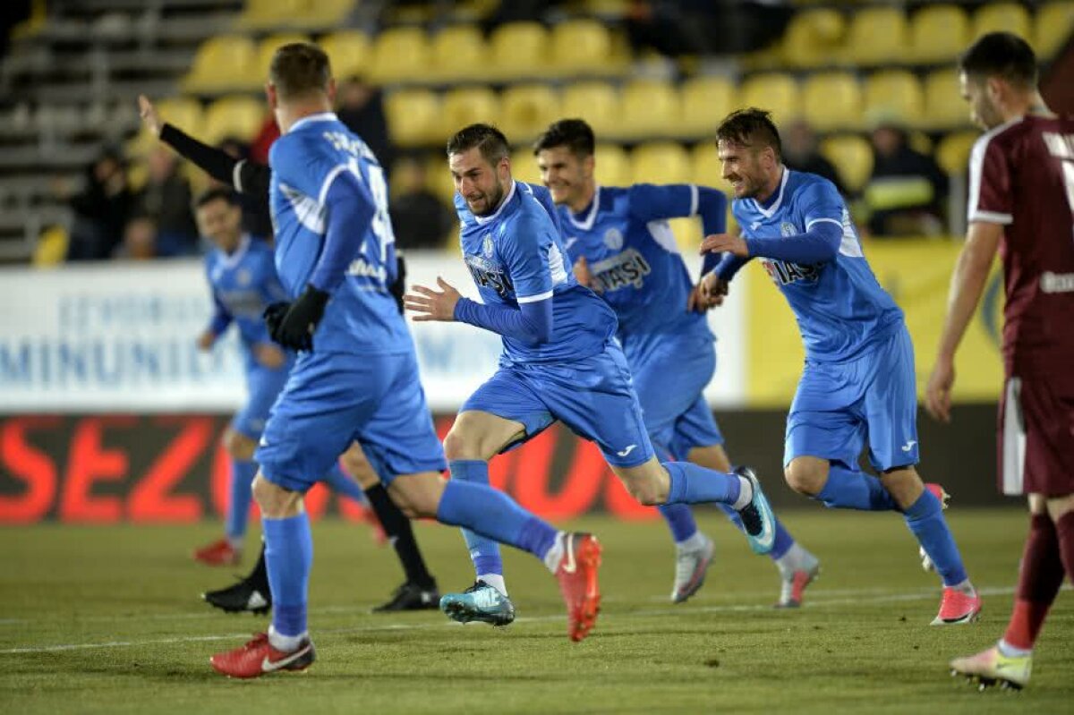 VIDEO+FOTO Primul șoc de la reluarea Ligii 1: rezultat total neașteptat în Voluntari - Poli Iași! Bătălie palpitantă pentru play-off