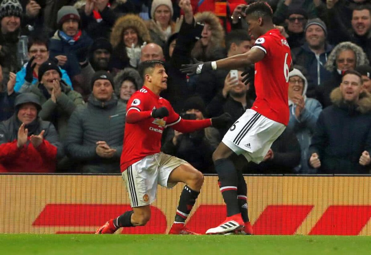 VIDEO + FOTO Sanchez și Aubameyang, primele goluri pentru United, respectiv Arsenal » Eroare uriașă a arbitrilor la reușita gabonezului