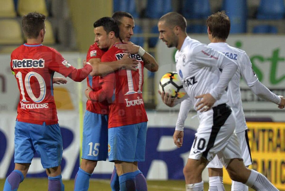 VIDEO+FOTO Lazio să mai întârzie un pic! » FCSB a învins cu emoții la Mediaș. Trupa lui Dică arată îngrijorător