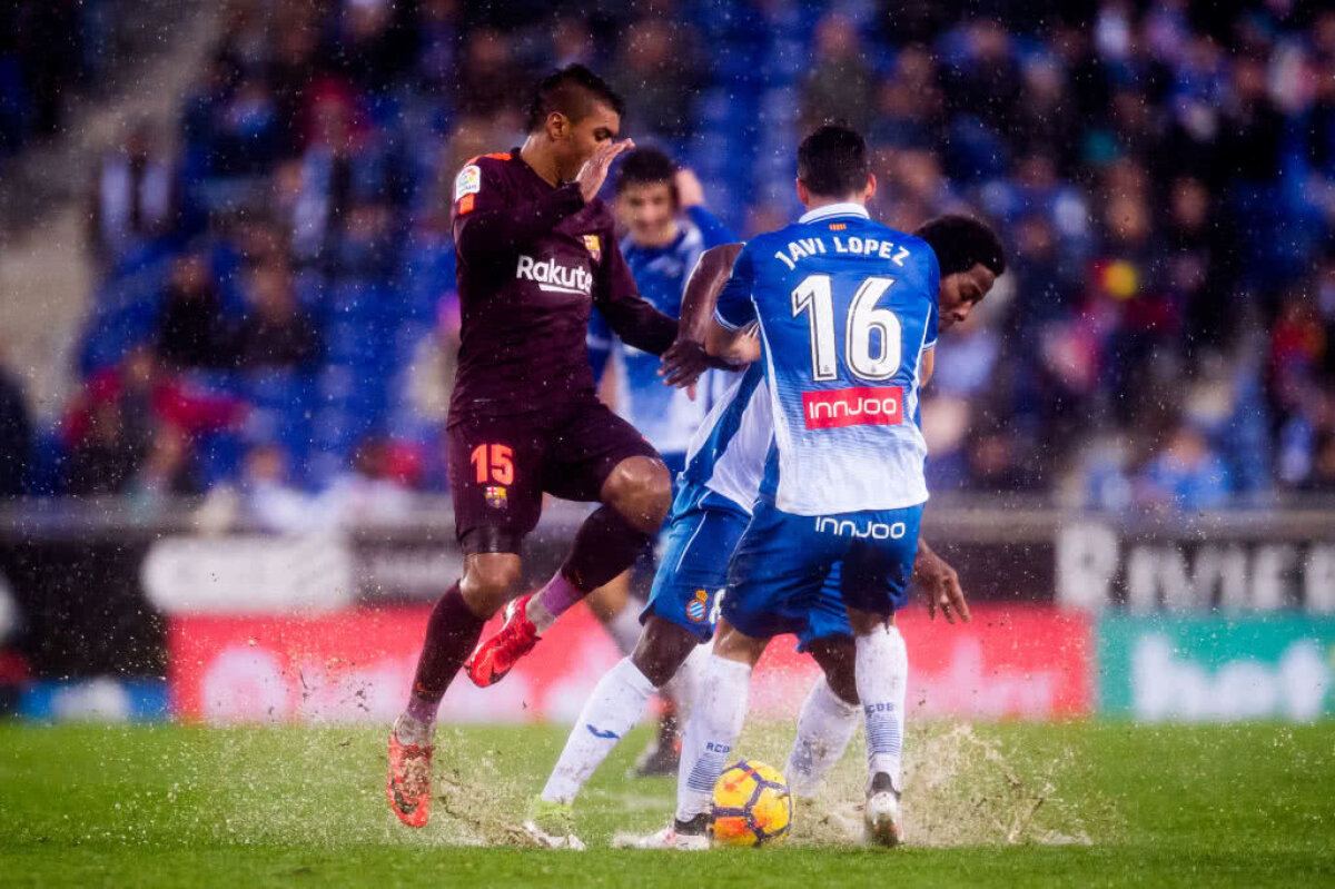 VIDEO + FOTO Barcelona, pas greșit în derby-ul Cataloniei » Cartonaș alb arătat de arbitrul întâlnirii :) 