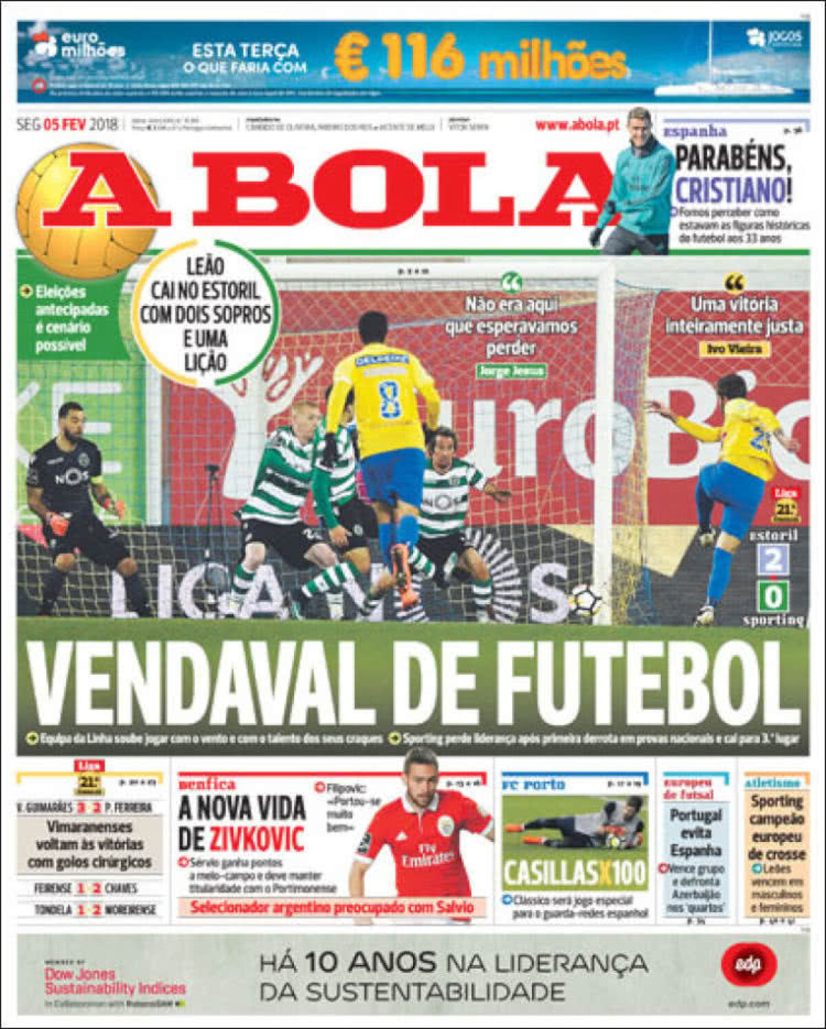 Ce scriu azi ziarele de sport din lume (5 februarie 2018)