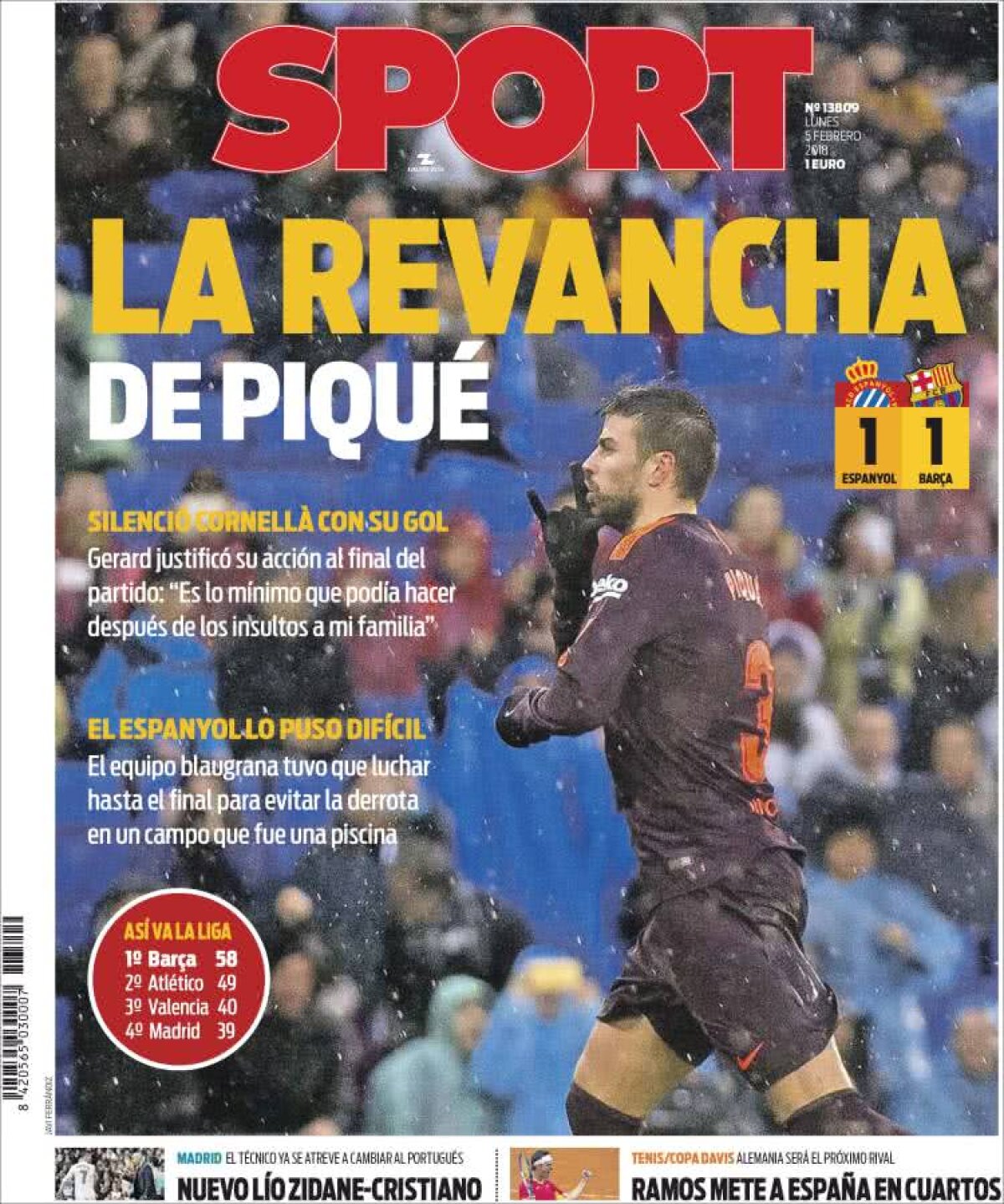 Ce scriu azi ziarele de sport din lume (5 februarie 2018)