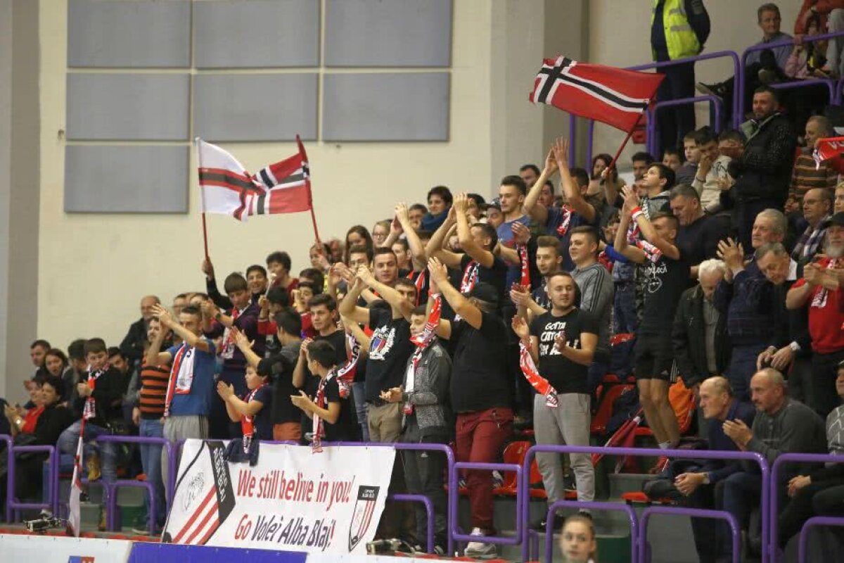 FOTO Ce revenire! Volei Alba Blaj obține a patra victorie consecutivă în grupele Ligii Campionilor