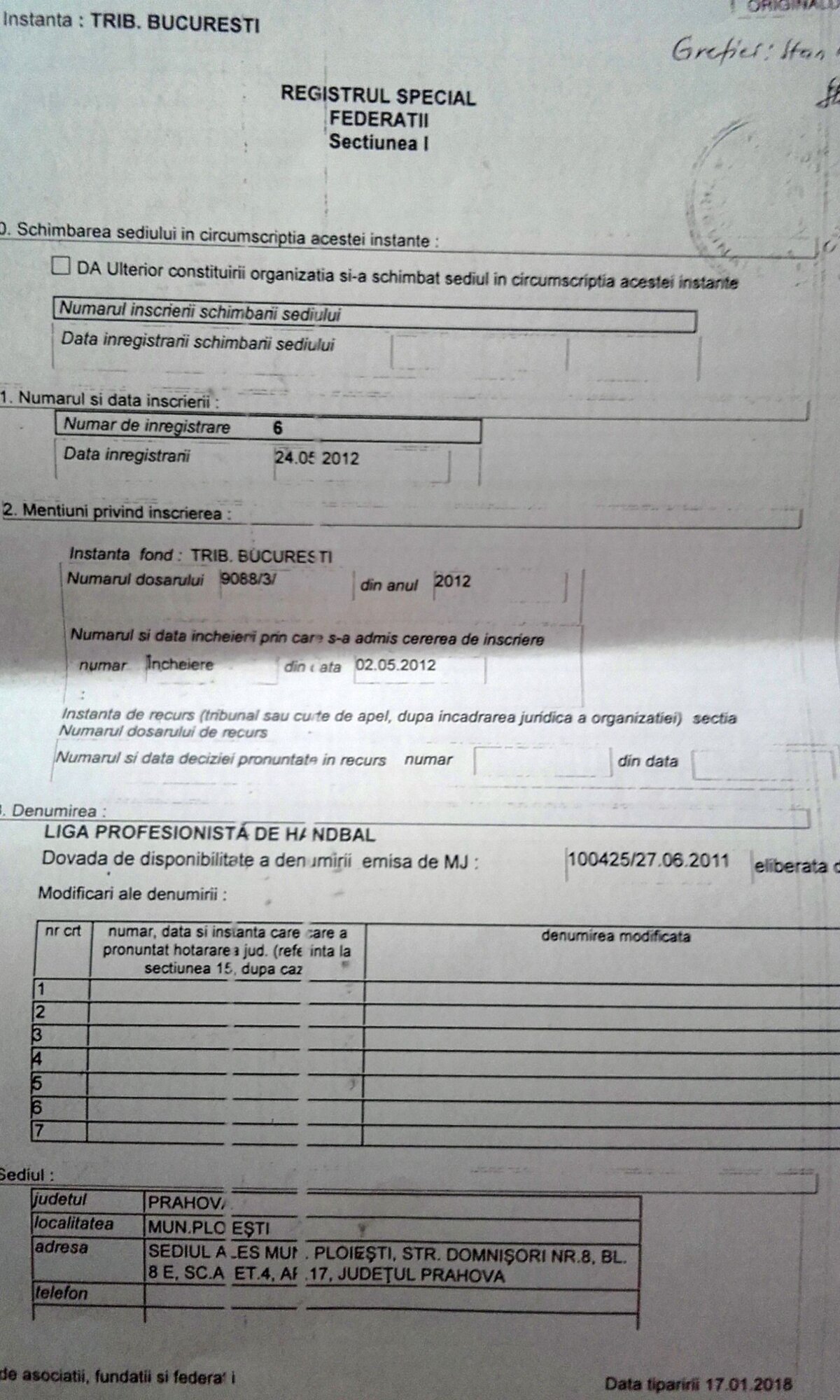 INVESTIGAȚIE GSP. Naşu’ doi într-unul » Nereguli grave la FRH: Alexandru Dedu, patru ani de ilegalitate! + Unde se duc banii din sponsorizări? Ce e firma Cristalica Service?