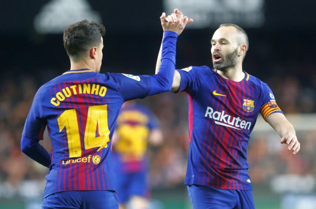 VIDEO + FOTO Coutinho reușește primul gol la Barcelona și îșl califică echipa în finala Cupei Regelui pentru a 5-a oară consecutiv!