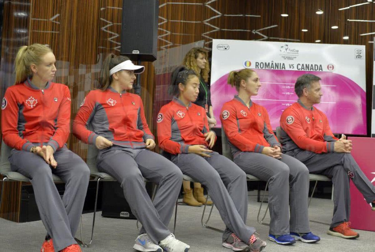 GALERIE FOTO FED CUP. S-a stabilit programul meciurilor din confruntarea România - Canada » Sorana Cîrstea joacă prima