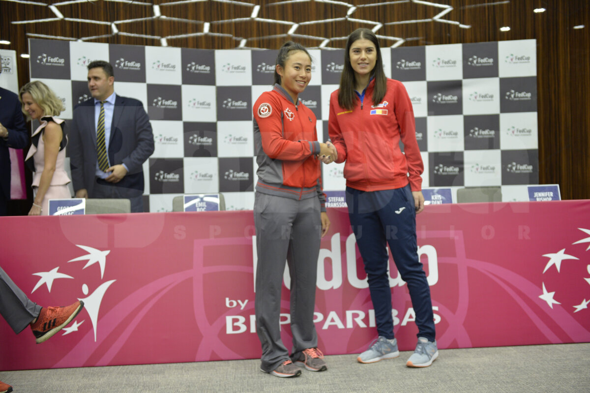 GALERIE FOTO FED CUP. S-a stabilit programul meciurilor din confruntarea România - Canada » Sorana Cîrstea joacă prima
