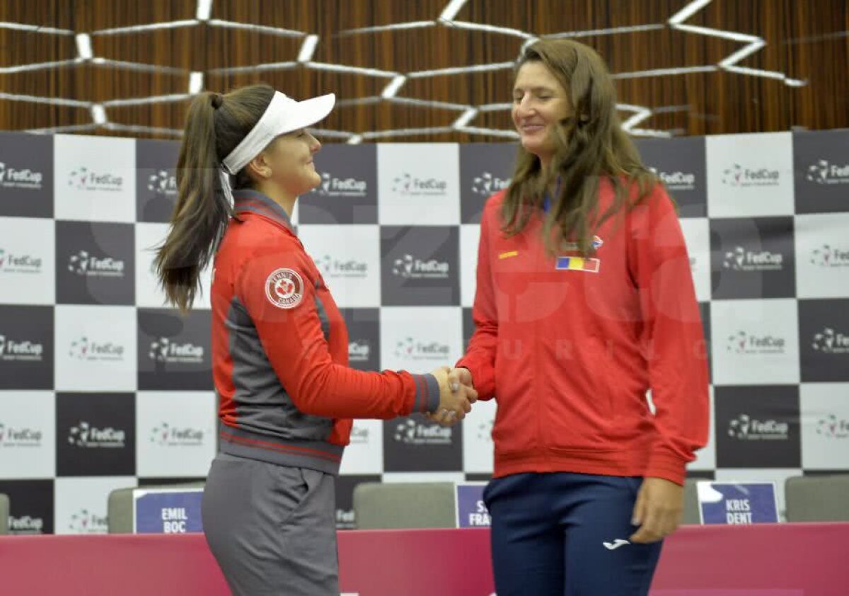 GALERIE FOTO FED CUP. S-a stabilit programul meciurilor din confruntarea România - Canada » Sorana Cîrstea joacă prima