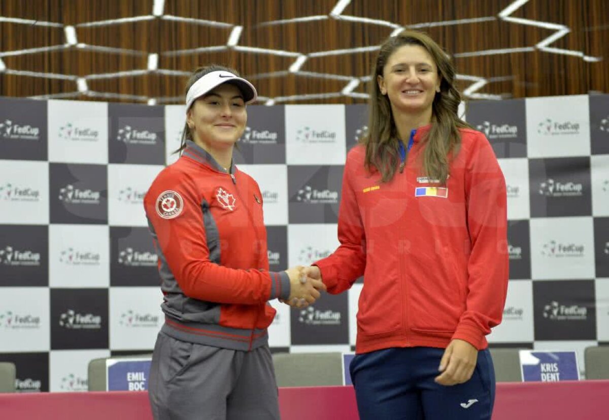 GALERIE FOTO FED CUP. S-a stabilit programul meciurilor din confruntarea România - Canada » Sorana Cîrstea joacă prima