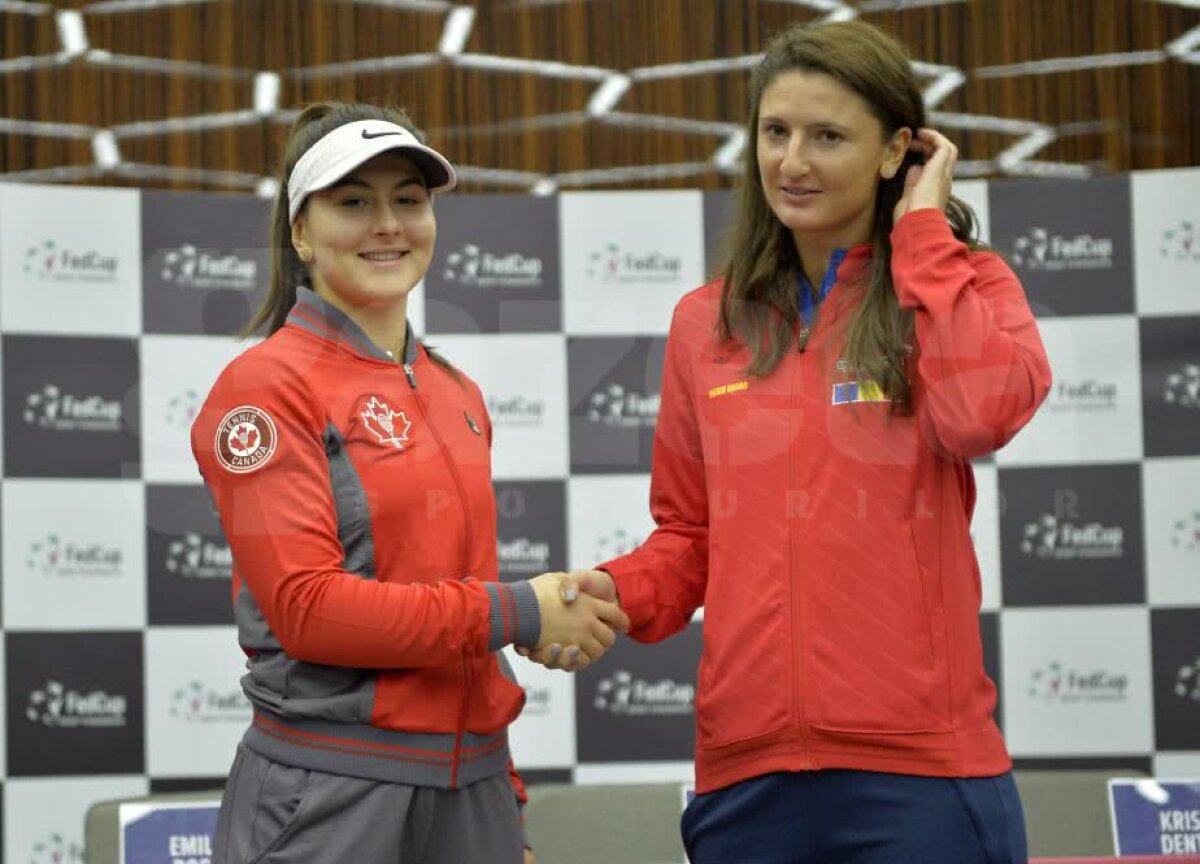 GALERIE FOTO FED CUP. S-a stabilit programul meciurilor din confruntarea România - Canada » Sorana Cîrstea joacă prima