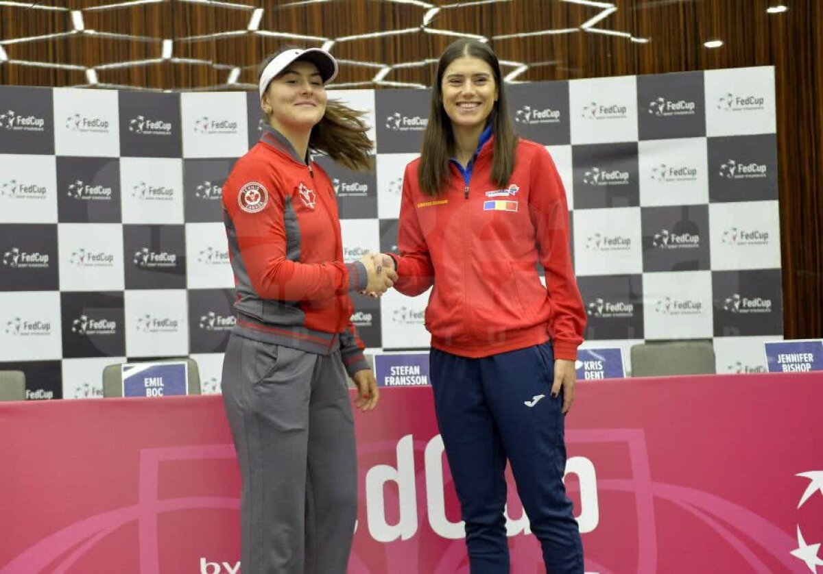 GALERIE FOTO FED CUP. S-a stabilit programul meciurilor din confruntarea România - Canada » Sorana Cîrstea joacă prima