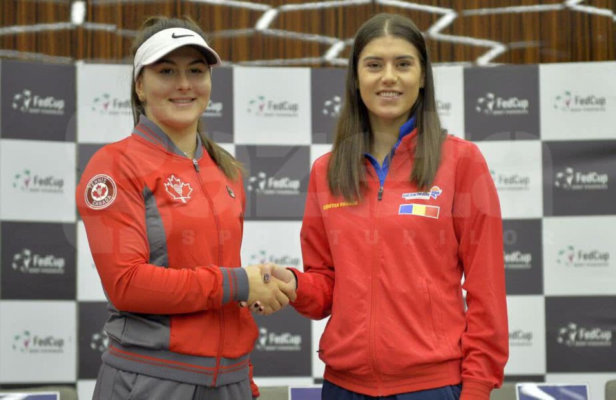 GALERIE FOTO FED CUP. S-a stabilit programul meciurilor din confruntarea România - Canada » Sorana Cîrstea joacă prima