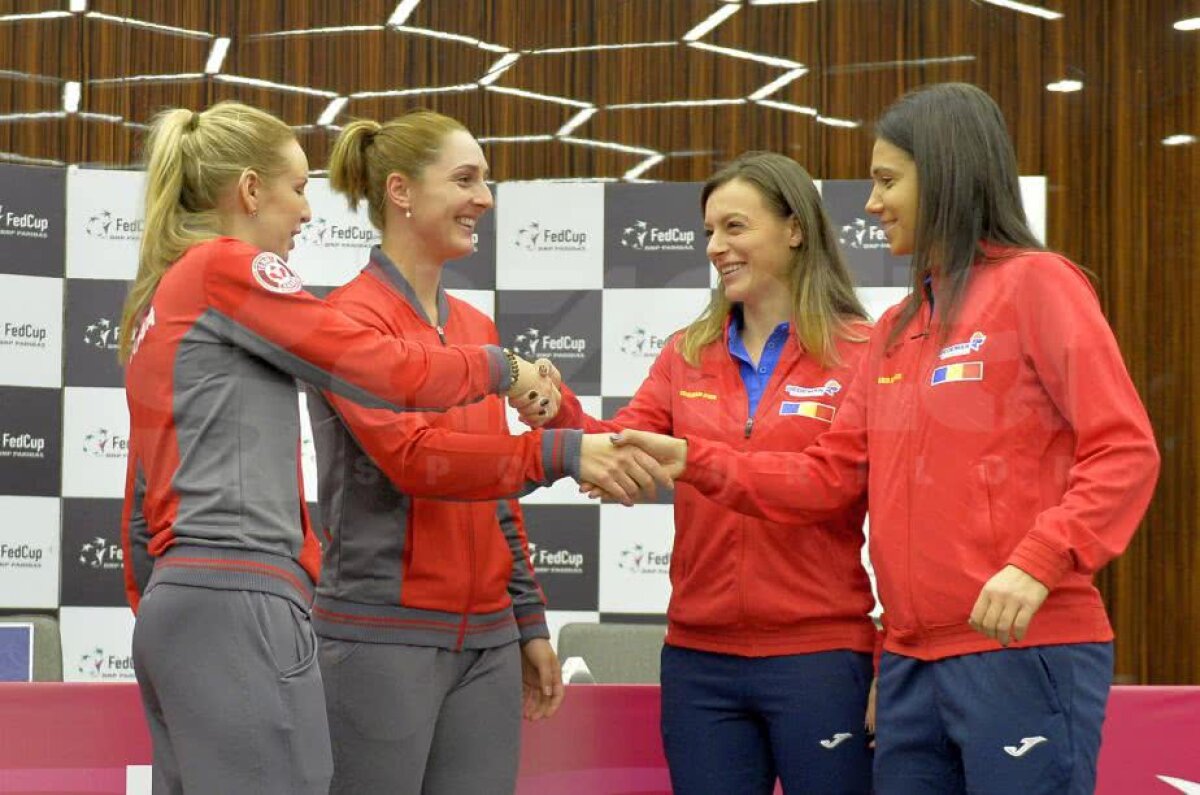 GALERIE FOTO FED CUP. S-a stabilit programul meciurilor din confruntarea România - Canada » Sorana Cîrstea joacă prima
