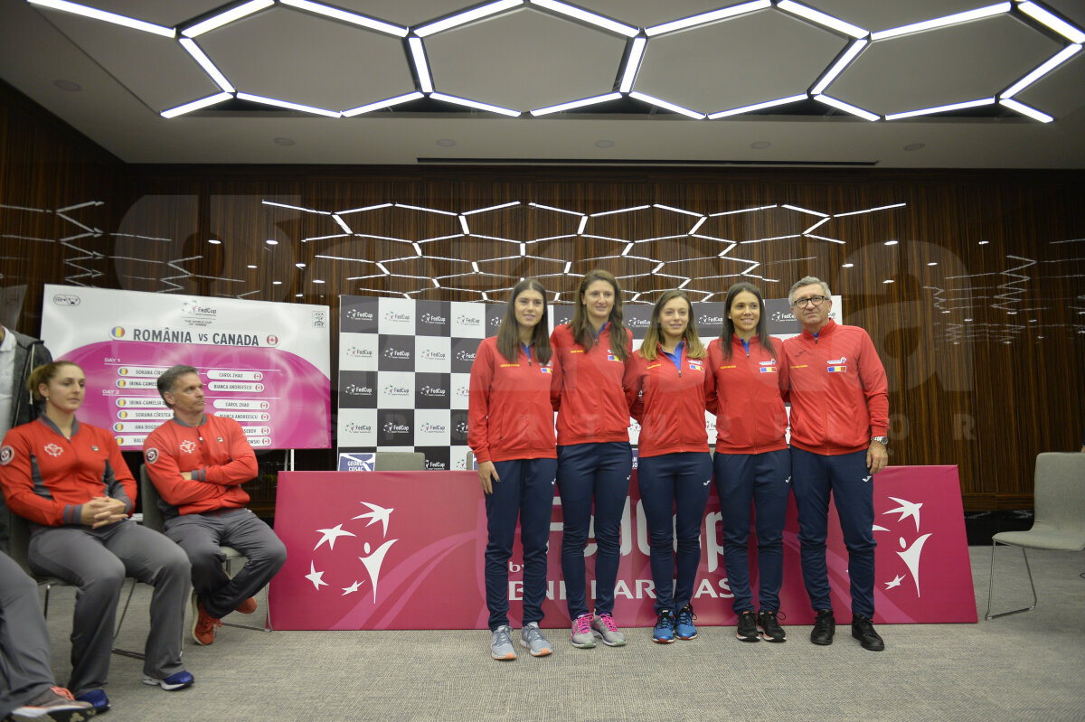 GALERIE FOTO FED CUP. S-a stabilit programul meciurilor din confruntarea România - Canada » Sorana Cîrstea joacă prima