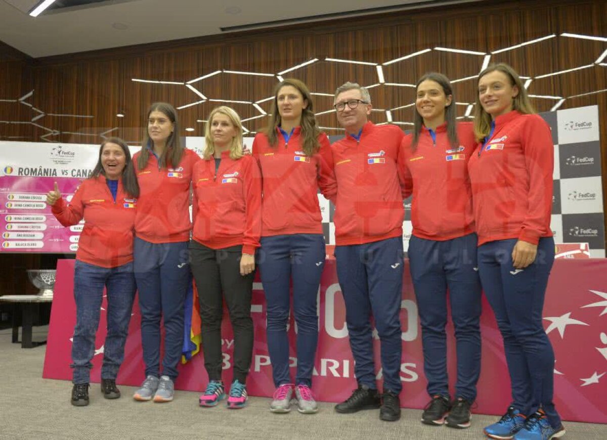 GALERIE FOTO FED CUP. S-a stabilit programul meciurilor din confruntarea România - Canada » Sorana Cîrstea joacă prima