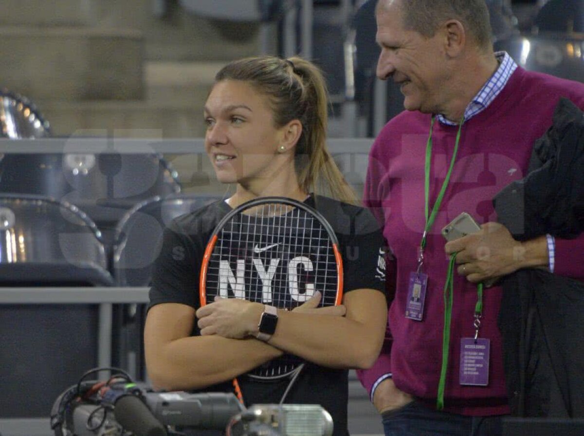 SIMONA HALEP // VIDEO+FOTO Doar Nike și doar zâmbete! Halep s-a antrenat la Cluj într-o dispoziție de zile mari