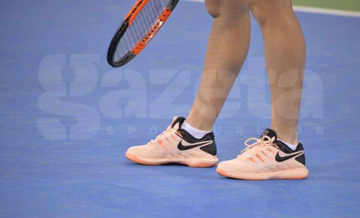 SIMONA HALEP // VIDEO+FOTO Doar Nike și doar zâmbete! Halep s-a antrenat la Cluj într-o dispoziție de zile mari