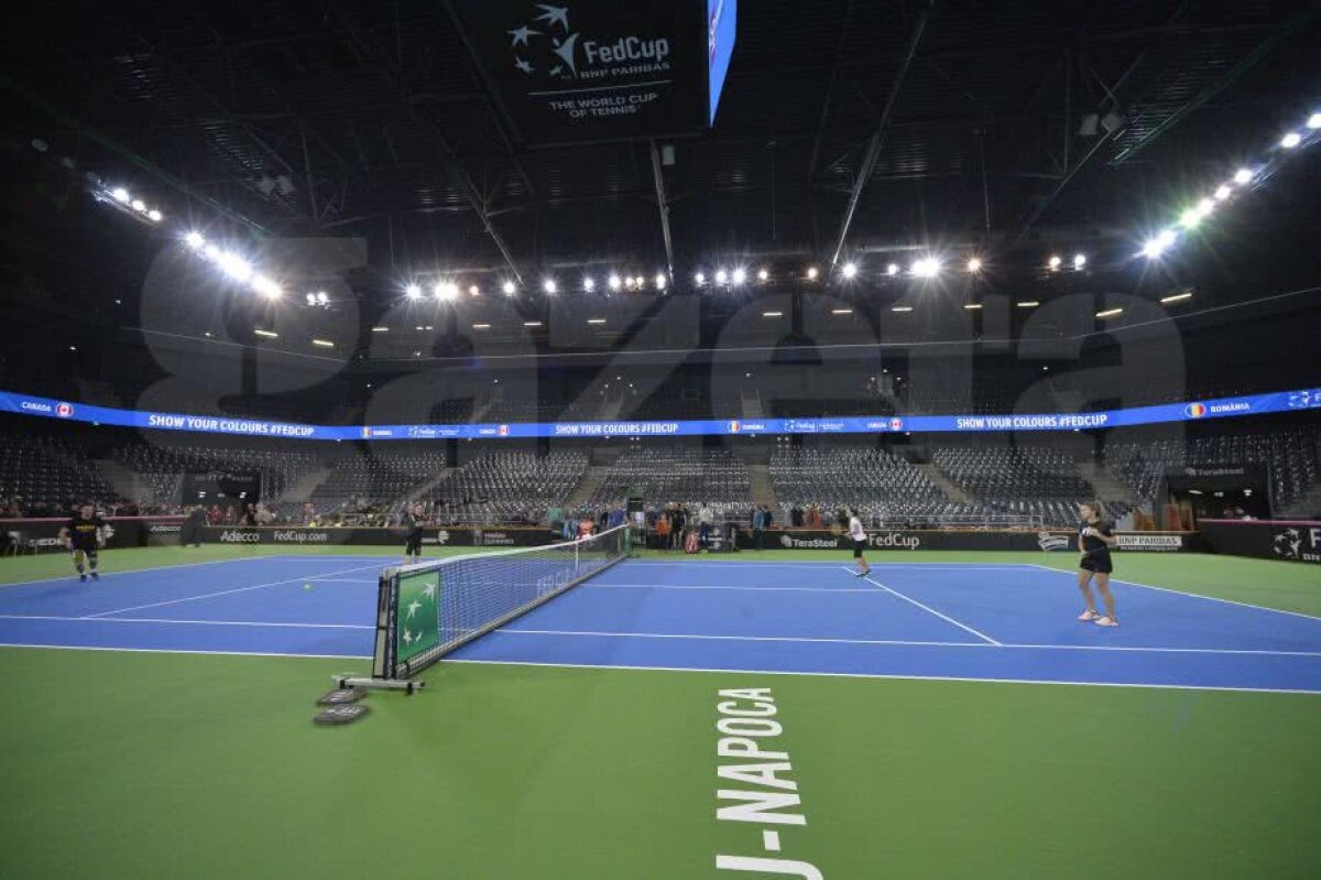 SIMONA HALEP // VIDEO+FOTO Doar Nike și doar zâmbete! Halep s-a antrenat la Cluj într-o dispoziție de zile mari