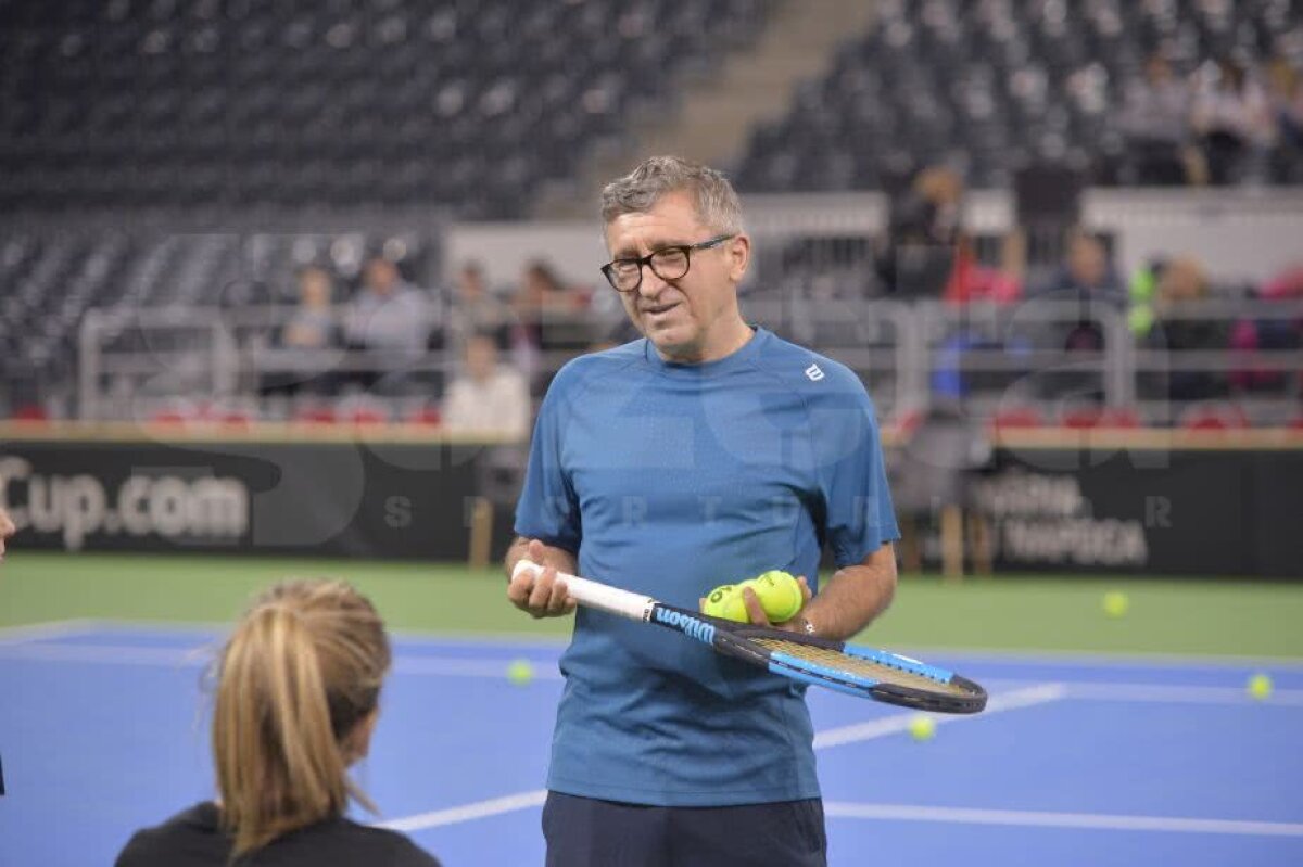 SIMONA HALEP // VIDEO+FOTO Doar Nike și doar zâmbete! Halep s-a antrenat la Cluj într-o dispoziție de zile mari