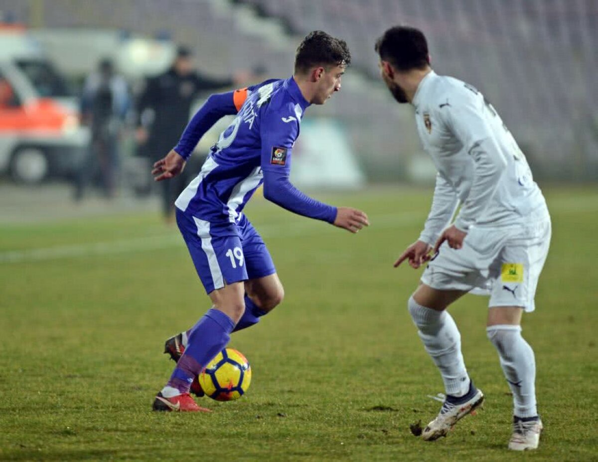 VIDEO+FOTO Goluri spectaculoase pe un stadion care stă să cadă: ACS Poli Timișoara - FC Voluntari 2-3