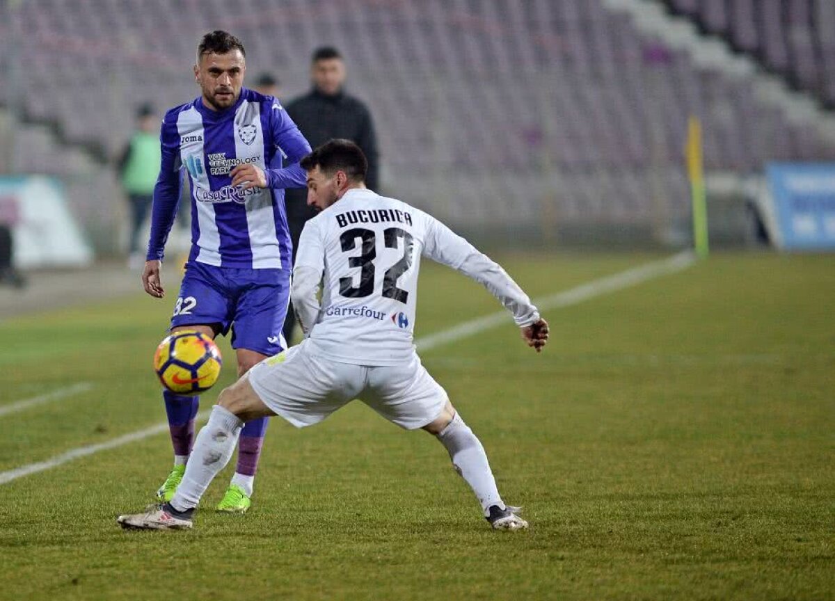 VIDEO+FOTO Goluri spectaculoase pe un stadion care stă să cadă: ACS Poli Timișoara - FC Voluntari 2-3