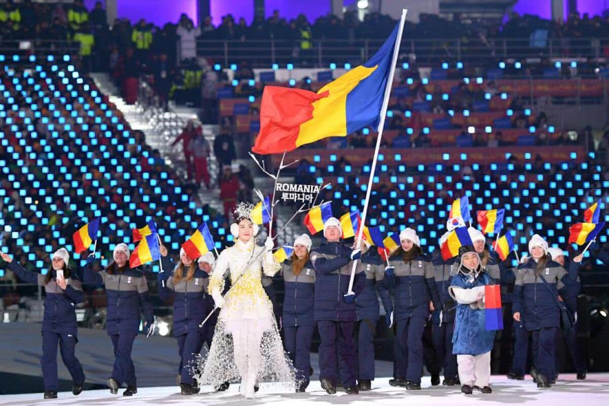 GALERIE FOTO IMPRESIONANTĂ » Imagini spectaculoase de la festivitatea de deschidere a Jocurilor Olimpice de Iarnă