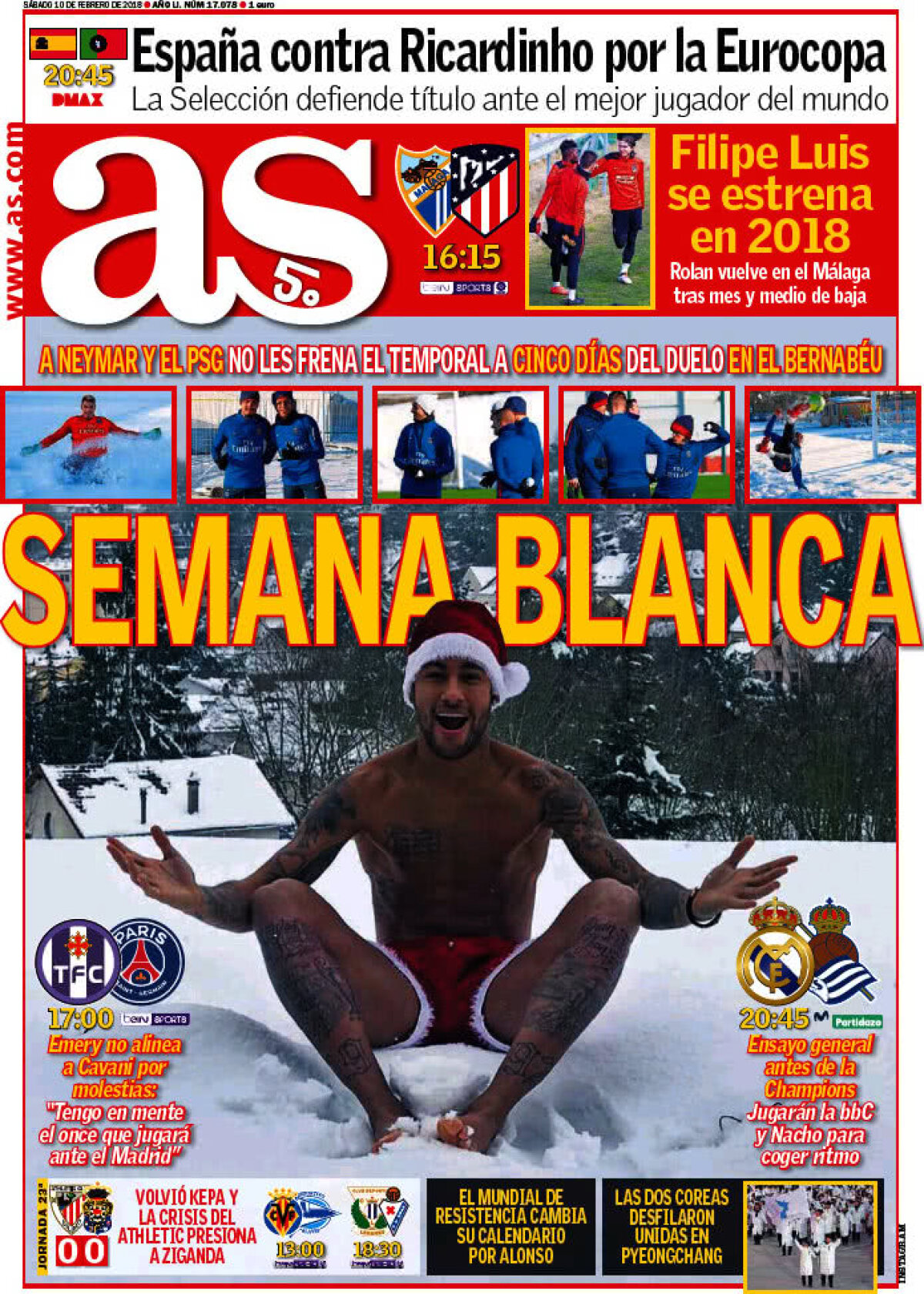 Ce scriu azi ziarele de sport din lume (10 februarie 2018)