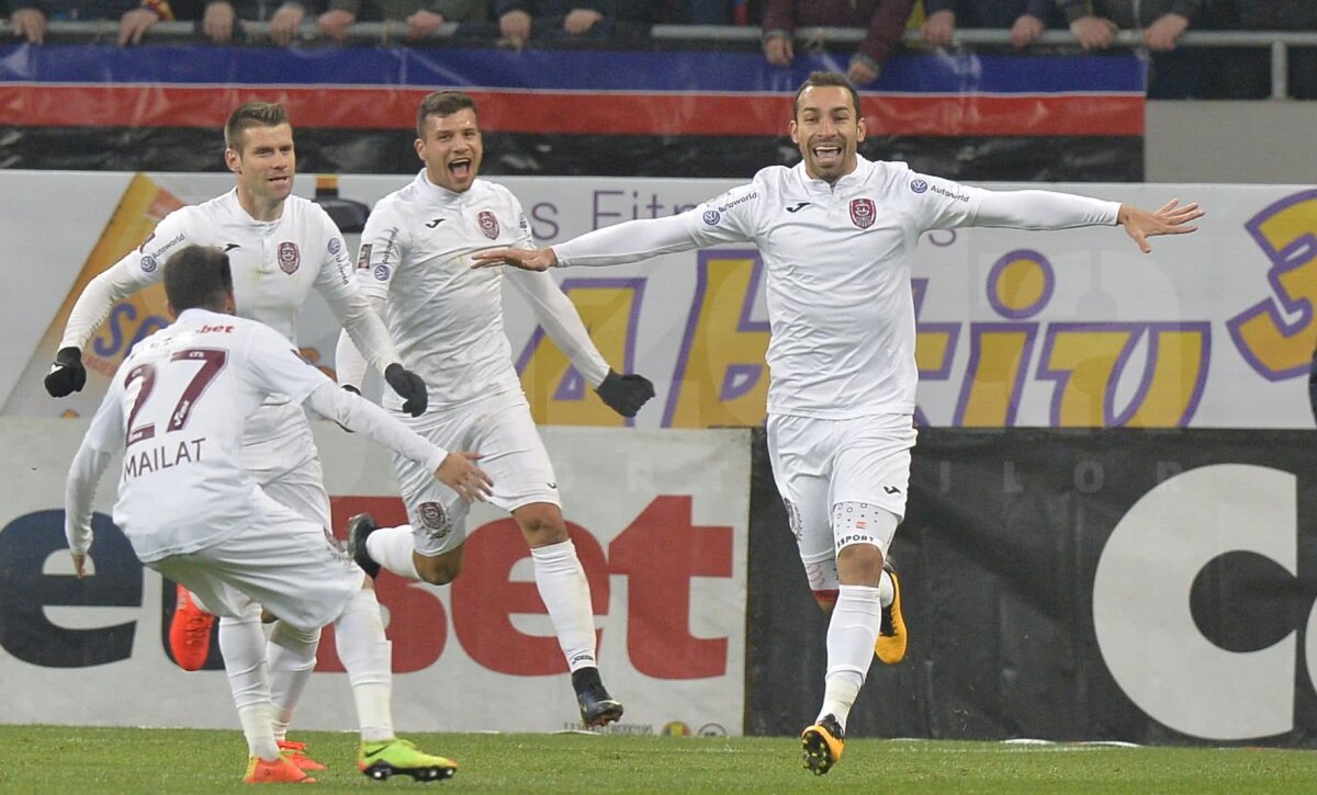 VIDEO+FOTO Remiză vișinie » CFR Cluj o blochează pe FCSB pe Arena Națională și rămâne la două puncte în față