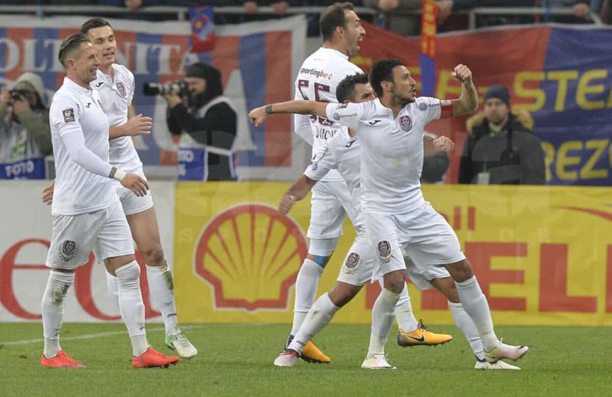 VIDEO+FOTO Remiză vișinie » CFR Cluj o blochează pe FCSB pe Arena Națională și rămâne la două puncte în față