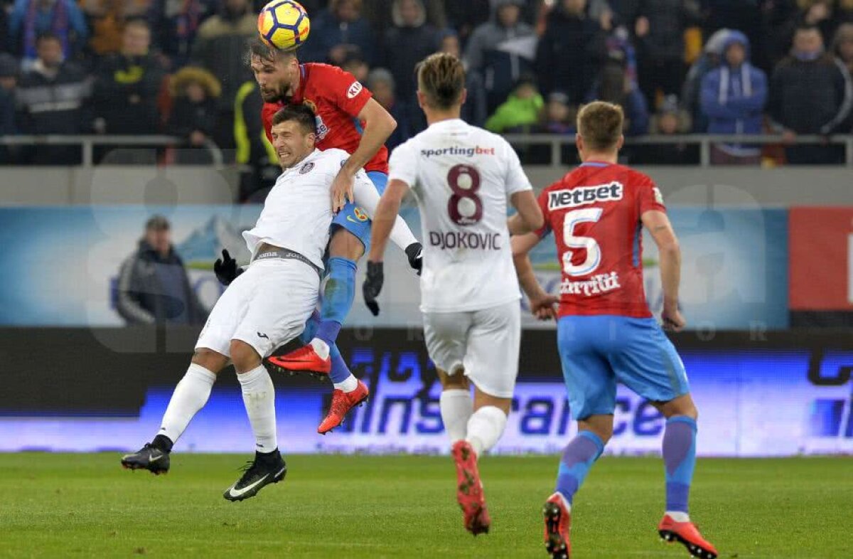 VIDEO+FOTO Remiză vișinie » CFR Cluj o blochează pe FCSB pe Arena Națională și rămâne la două puncte în față