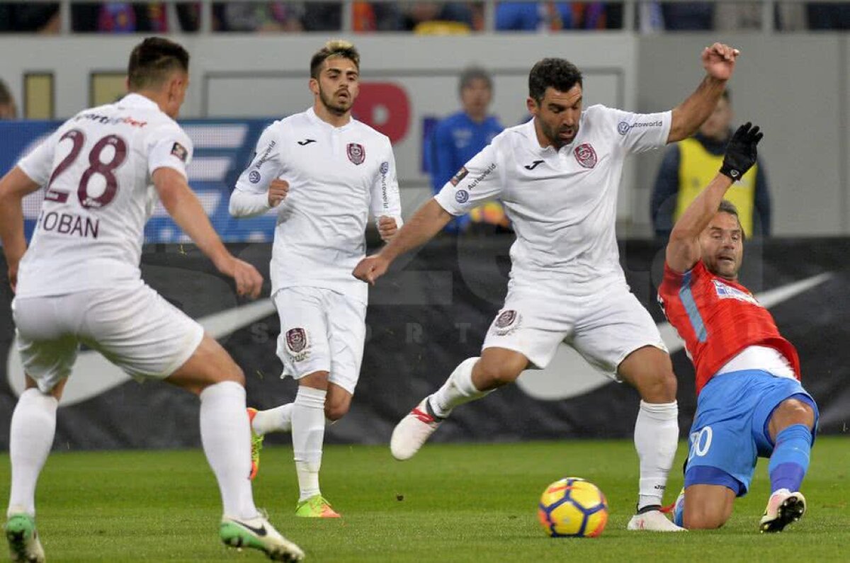 VIDEO+FOTO Remiză vișinie » CFR Cluj o blochează pe FCSB pe Arena Națională și rămâne la două puncte în față