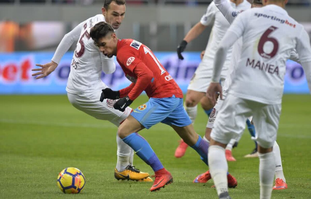 VIDEO+FOTO Remiză vișinie » CFR Cluj o blochează pe FCSB pe Arena Națională și rămâne la două puncte în față