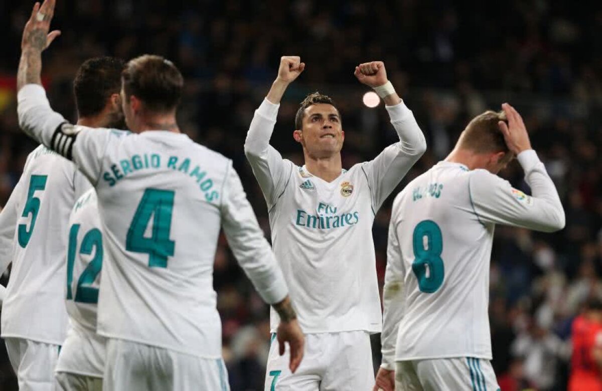 VIDEO & FOTO Descătușarea Albă » Real Madrid s-a distrat cu Real Sociedad, iar Ronaldo a marcat o triplă
