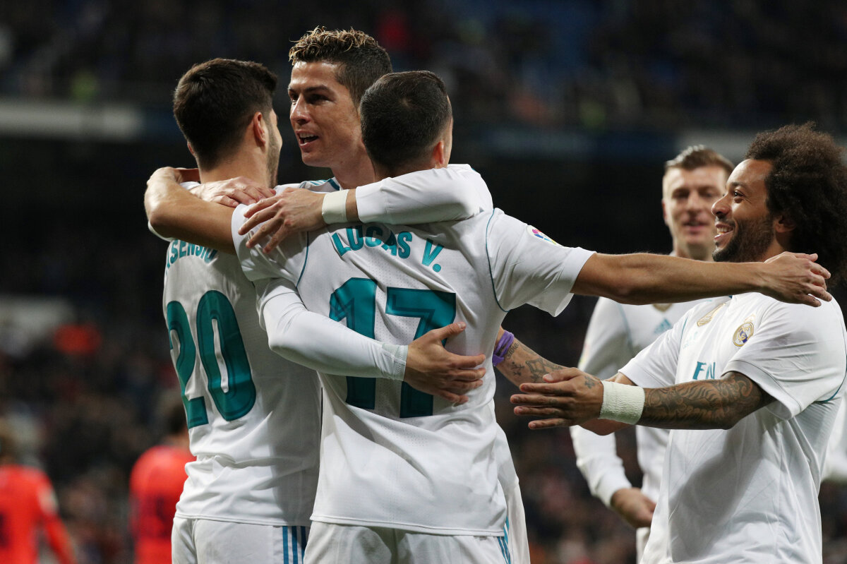 VIDEO & FOTO Descătușarea Albă » Real Madrid s-a distrat cu Real Sociedad, iar Ronaldo a marcat o triplă