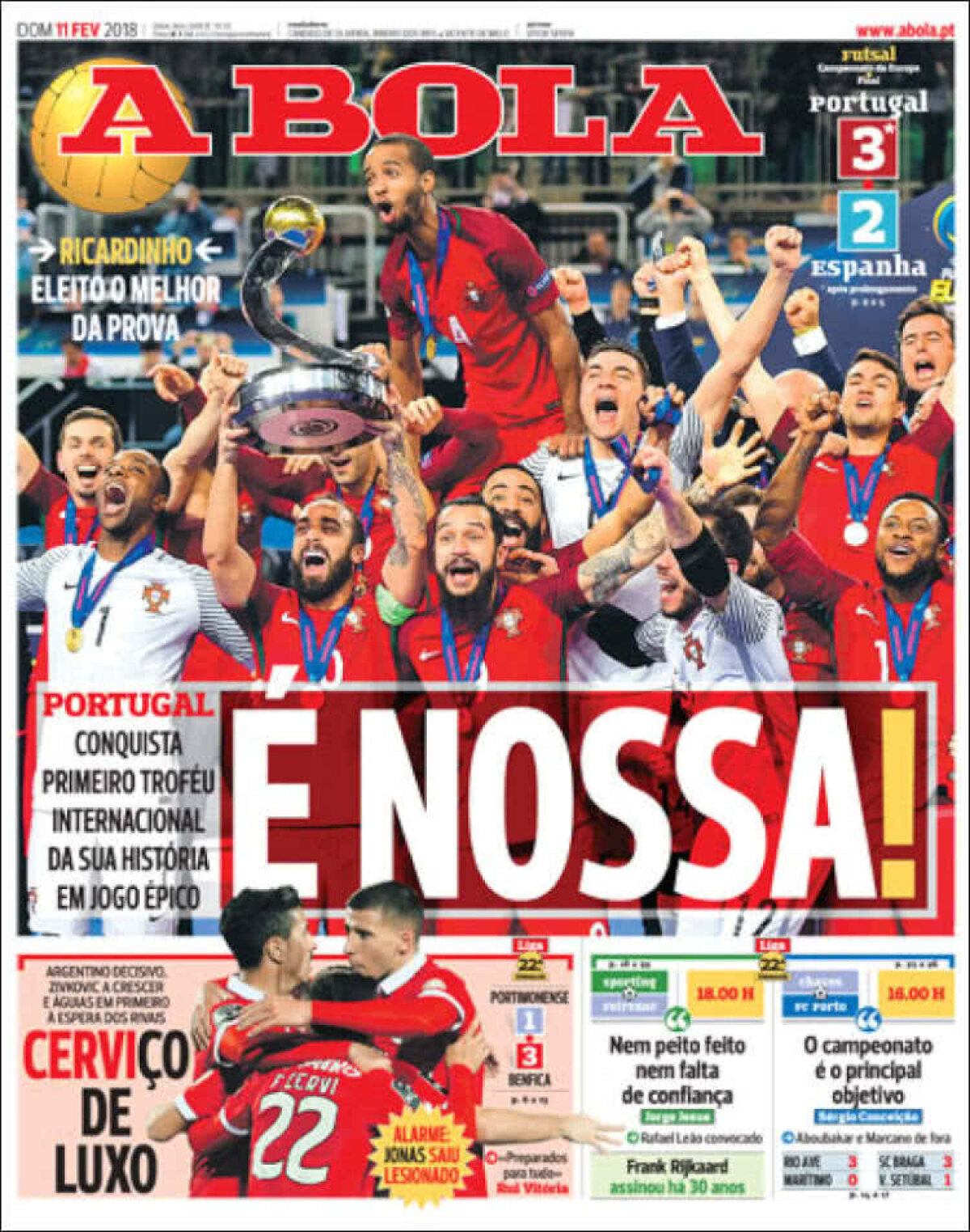 Ce scriu azi ziarele de sport din lume (11 februarie 2018)