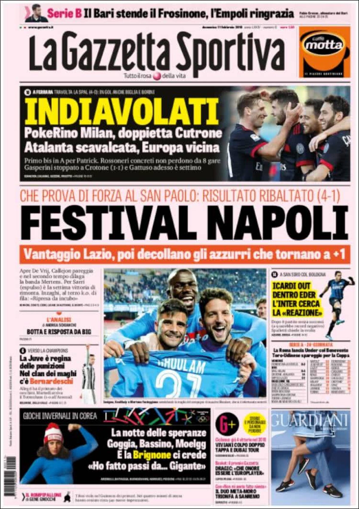 Ce scriu azi ziarele de sport din lume (11 februarie 2018)