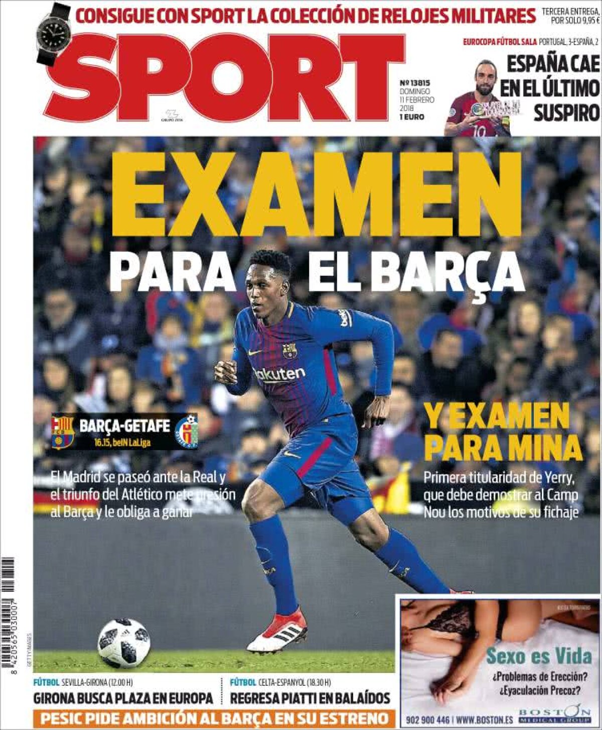 Ce scriu azi ziarele de sport din lume (11 februarie 2018)