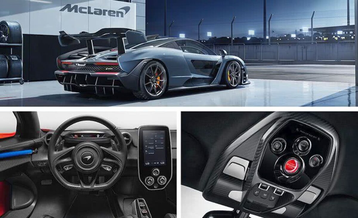 GALERIE FOTO + VIDEO Primele imagini cu ultimul model McLaren denumit după legendarul Ayrton Senna » Performanțe astronomice! 