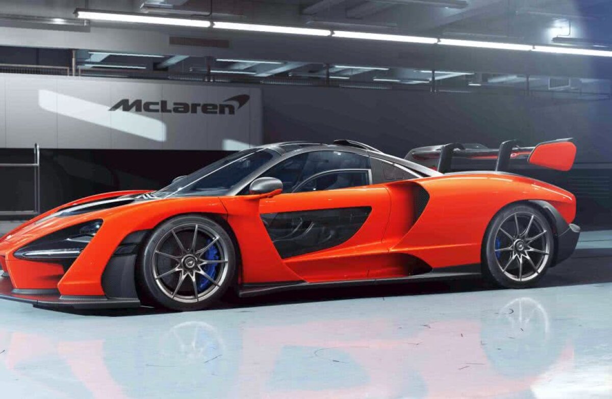 GALERIE FOTO + VIDEO Primele imagini cu ultimul model McLaren denumit după legendarul Ayrton Senna » Performanțe astronomice! 