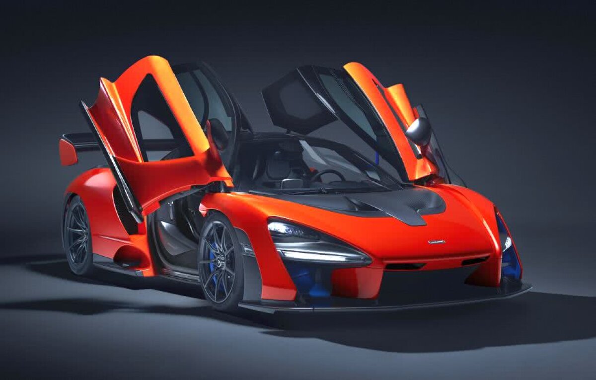 GALERIE FOTO + VIDEO Primele imagini cu ultimul model McLaren denumit după legendarul Ayrton Senna » Performanțe astronomice! 