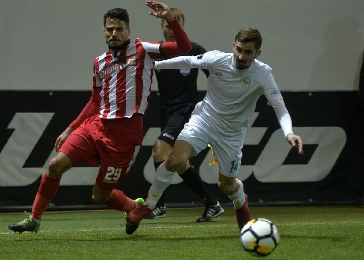 VIDEO+FOTO » Dinamo a trăit periculos meciul cu Chiajna! "Câinii" au învins într-un meci cu 7 goluri și au urcat pe loc de play-off